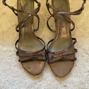 Nina size 8 bronze with a little glitter!